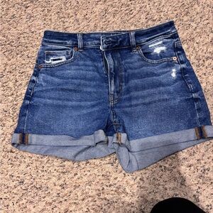American Eagle Outfitters Dark Blue Jean Shorts
